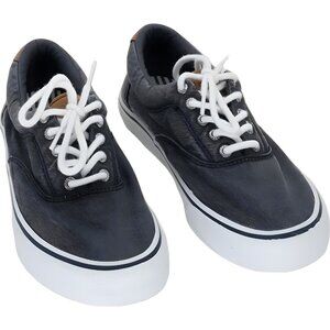 Sperry Striper II CVO Canvas Sneakers Navy Men’s Casual Shoes 8M